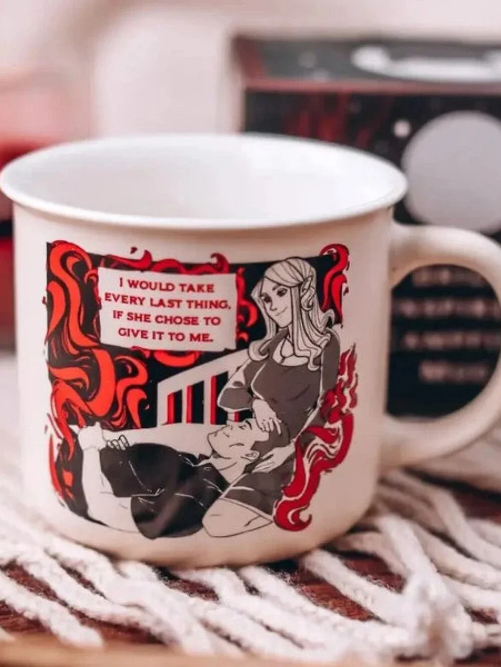 Bookish Box Bride Inspired Campfire Mug